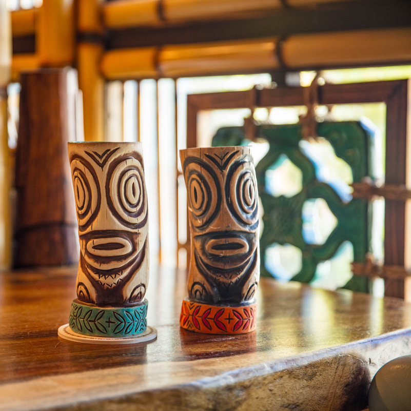 Limited Edition - Wooden Woman Masks in the Marking Coffee Mug